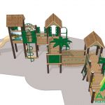 Oasis Recycled Plastic Playground