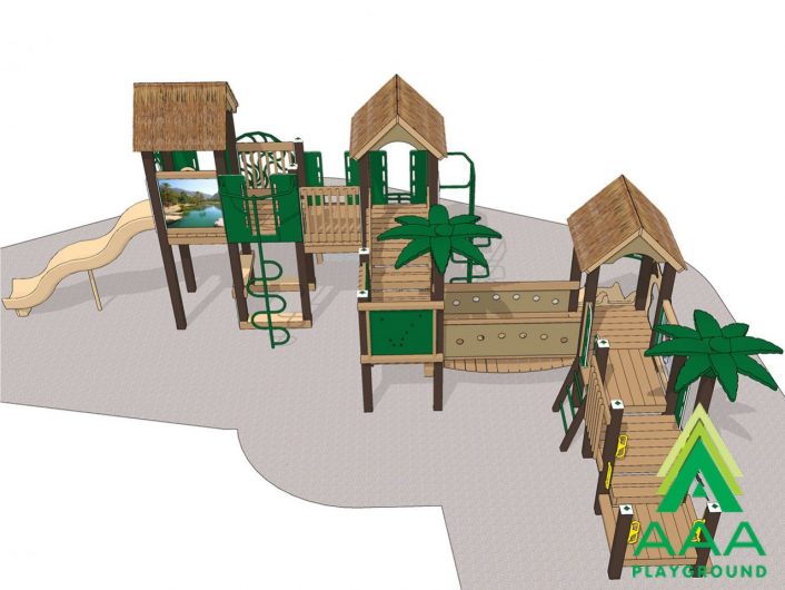 Oasis Recycled Plastic Playground