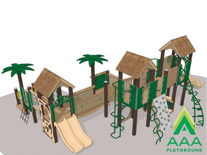 Oasis Recycled Plastic Playground