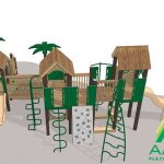 Oasis Recycled Plastic Playground