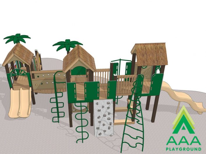 Oasis Recycled Plastic Playground