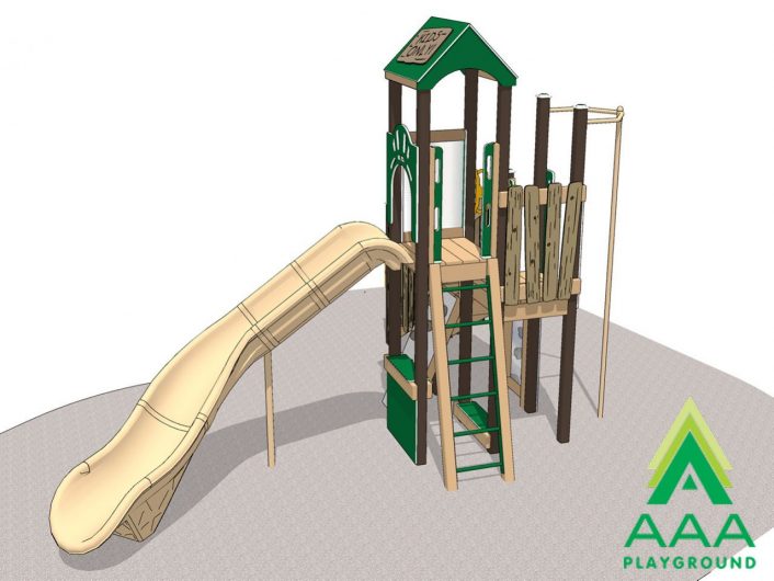 Wonky Treehouse Recycled