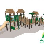 Oasis Recycled Plastic Playground