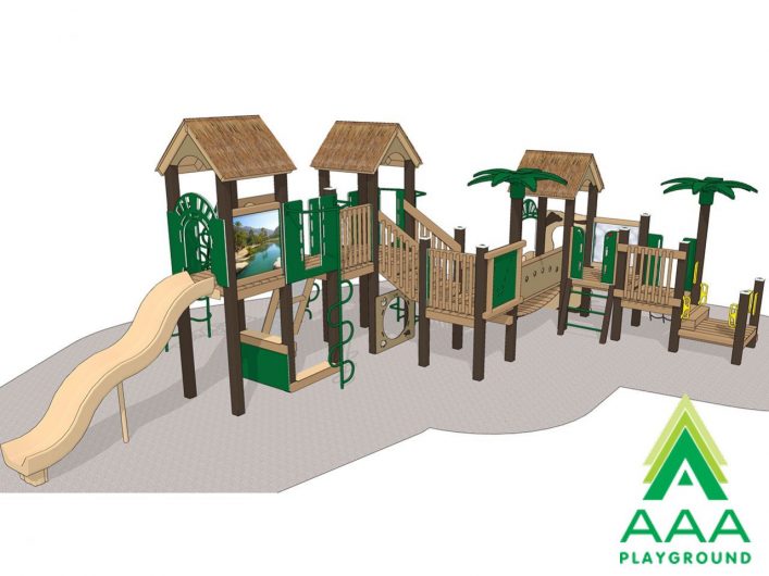 Oasis Recycled Plastic Playground
