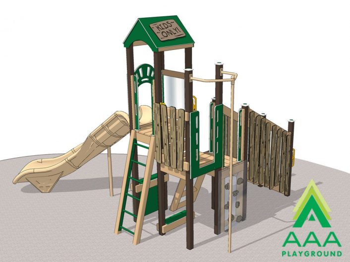 Wonky Treehouse Recycled