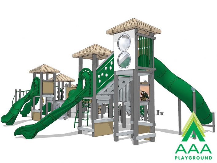Eagle Recycled Play Structure