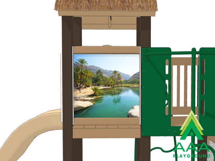 Oasis Recycled Plastic Playground