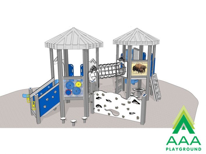 Bison Recycled Playset