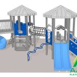 Bison Recycled Playset
