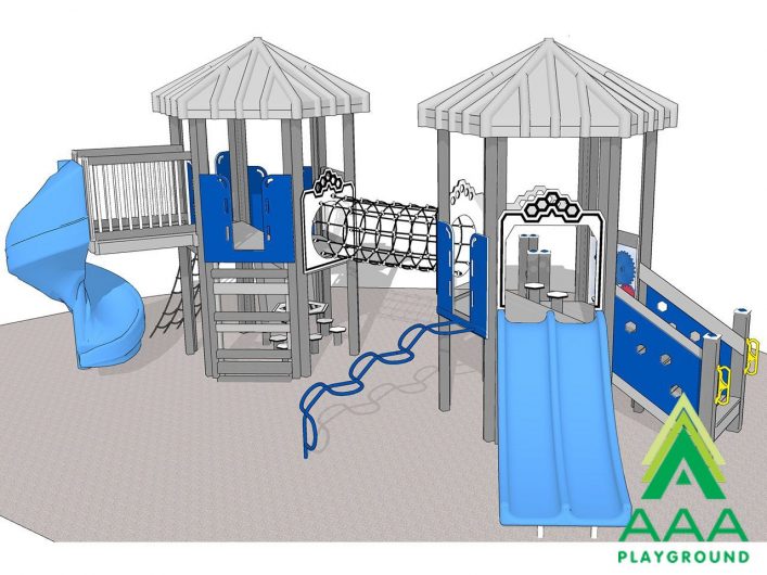 Bison Recycled Playset