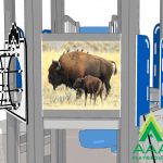 Bison Recycled Playset