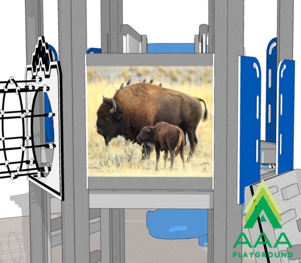 Bison Recycled Playset