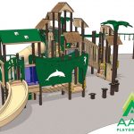 Caribbean Hideaway Recycled Playsystem