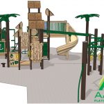 Caribbean Hideaway Recycled Playsystem