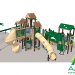 Caribbean Hideaway Recycled Playsystem