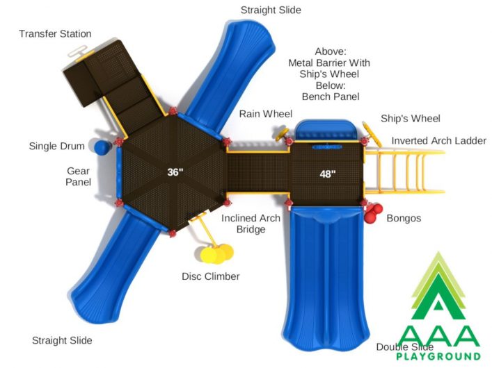 Blue Thunder Play Structure