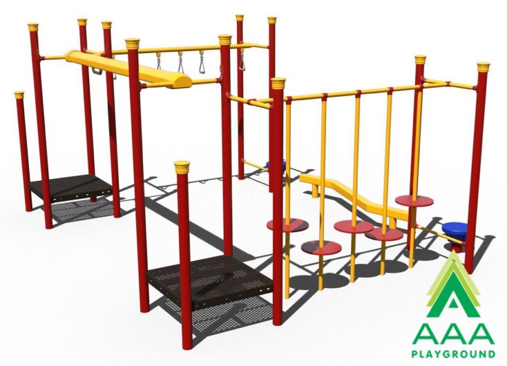 Nose the Ropes Playground Structure