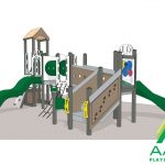 Rocky Raccoon Recycled Playset