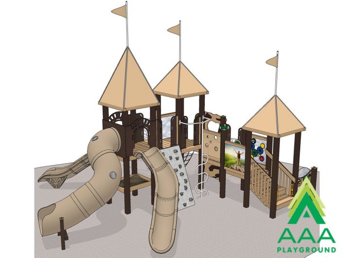 Summit Recycled Plastic Playground