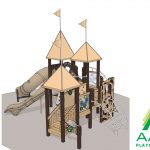 Summit Recycled Plastic Playground