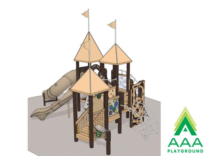 Summit Recycled Plastic Playground