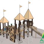 Summit Recycled Plastic Playground
