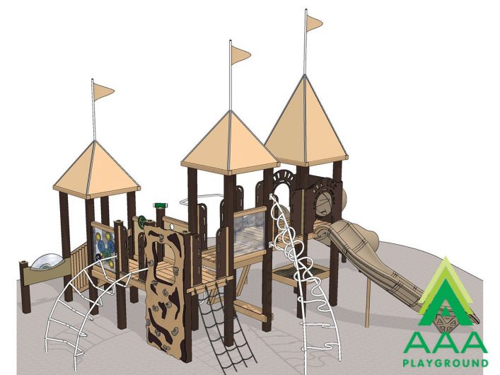 Summit Recycled Plastic Playground