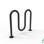 AAA Playground Two Wave Bike Rack