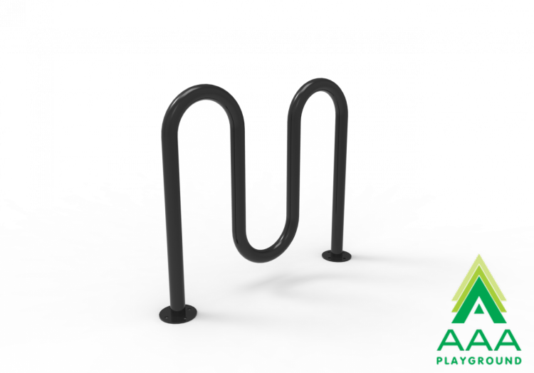 AAA Playground Two Wave Bike Rack