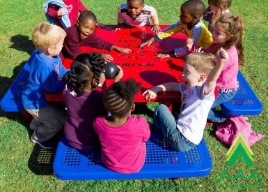 Portable Preschool Learning Table