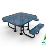 AAA Playground Honeycomb Steel Portable Frame Octagon Table