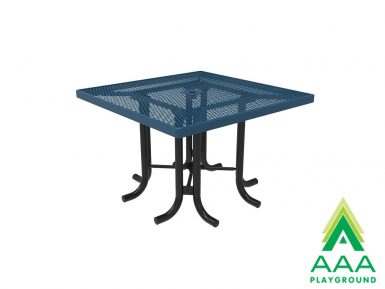 AAA Playground Expanded Metal Square Patio Table