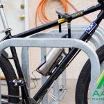 4 Hoop U-Lockit Bike Rack - 8 Bike Capacity