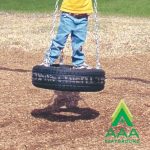 5 Inch Arch Post Tire Swing