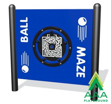 Freestanding Ball Maze Panel