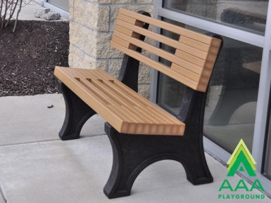 Recycled Plastic Ariel Bench