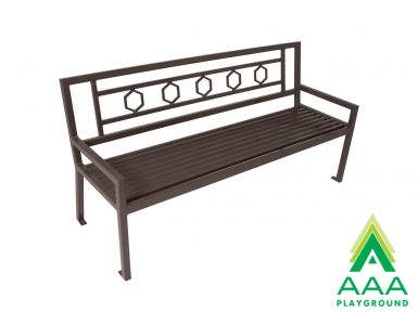Biscayne Bench with Back