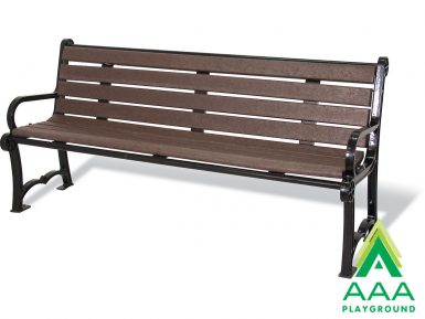 Cascades Bench with Back
