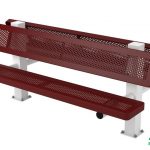 Innovated Style Square Frame Park Bench