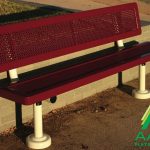 Innovated Style Park Bench With Back