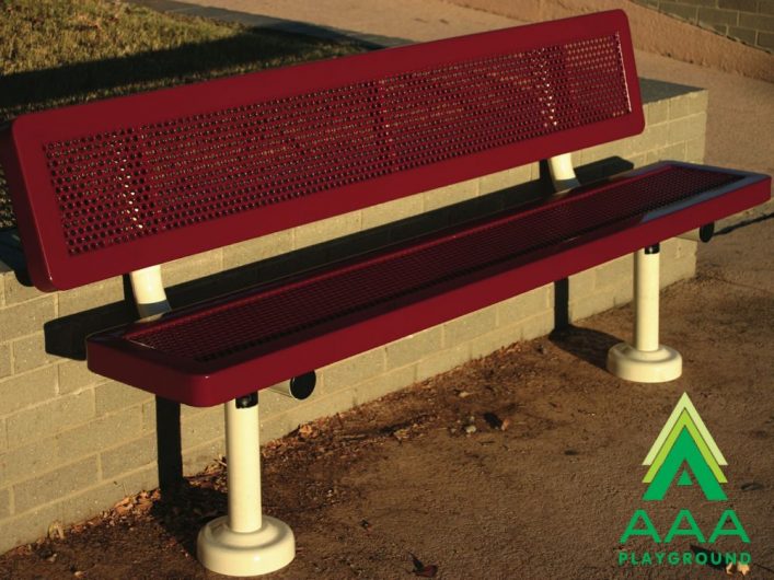 Innovated Style Park Bench With Back