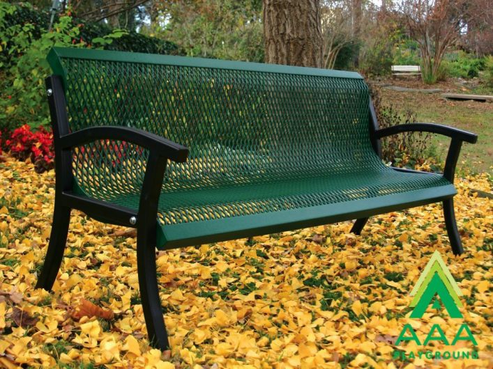 Modern Casino Style Park Bench