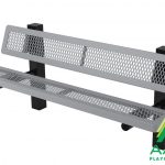 Regal Style Square Frame Park Bench