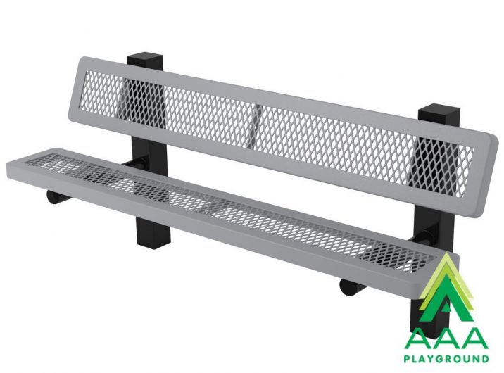 Regal Style Square Frame Park Bench