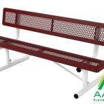 Regal Style Park Bench With Back