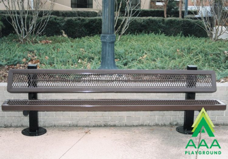 Regal Style Square Frame Park Bench