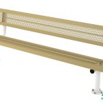 Regal Style Park Bench With Back