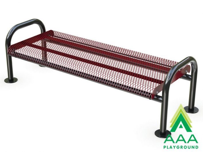 Modern Standard Style Park Bench Without Back