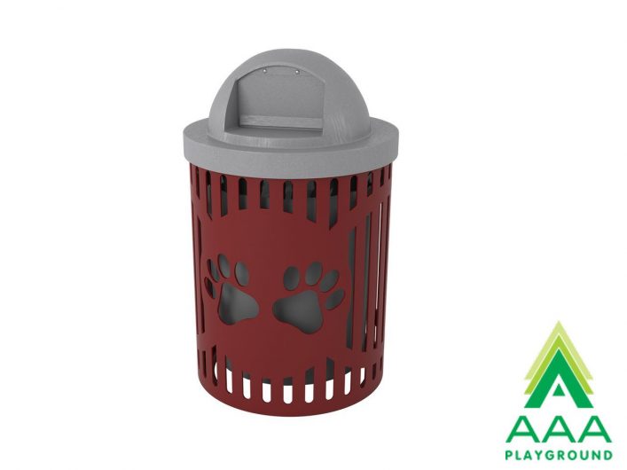 Paws Design Classic Style Trash Receptacle