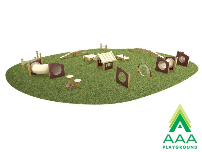 Best in Show Recycled Plastic Dog Park Play Equipment